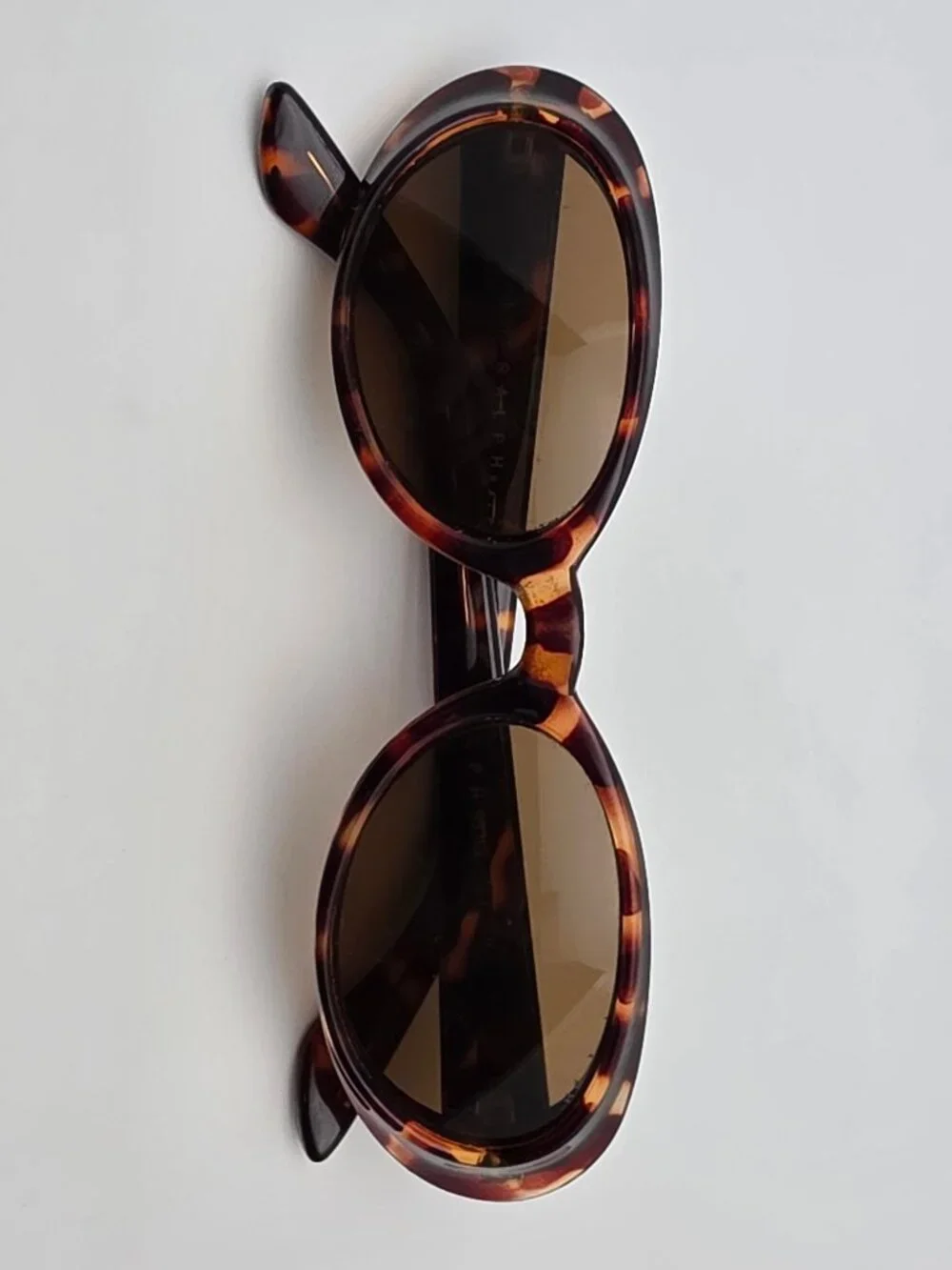 Ralph by Ralph Lauren 953/S Tortoise Frame Brown Lens Oval Cat Eye Sunglasses